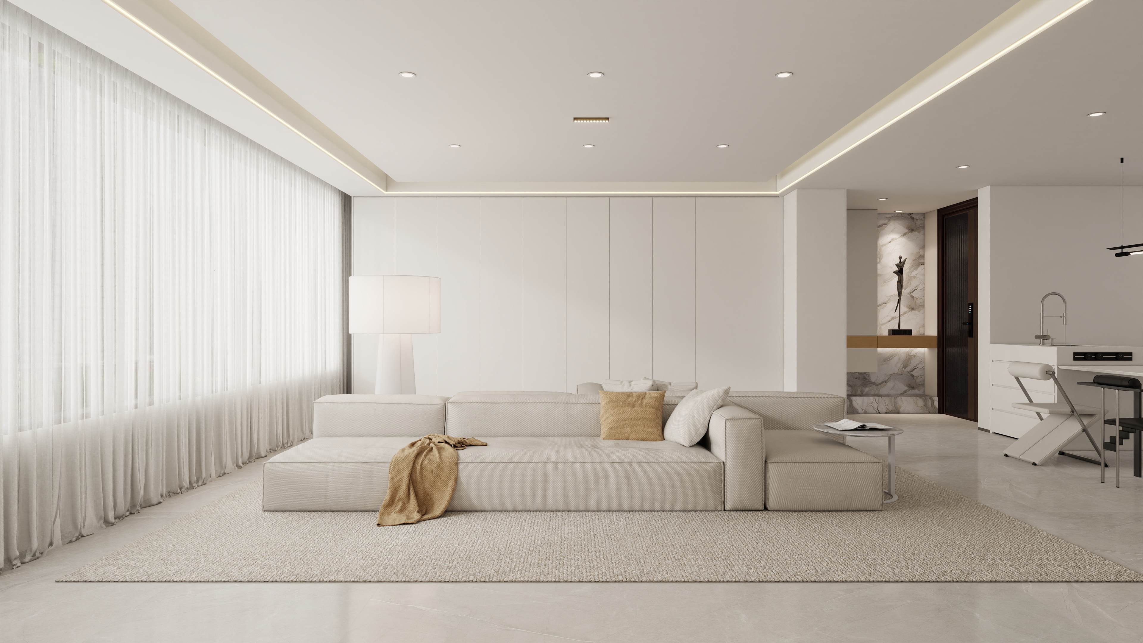 吱昂ZNG-中南君启原木极简-装修设计方案