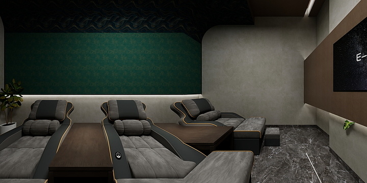 LS6587-深圳水疗会所二楼-装修设计方案