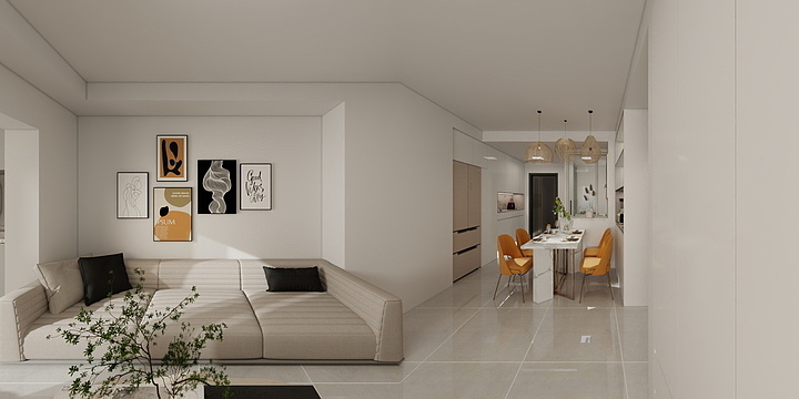 全屋定制谢工-风鸣水岸1-1801周先生-装修设计方案