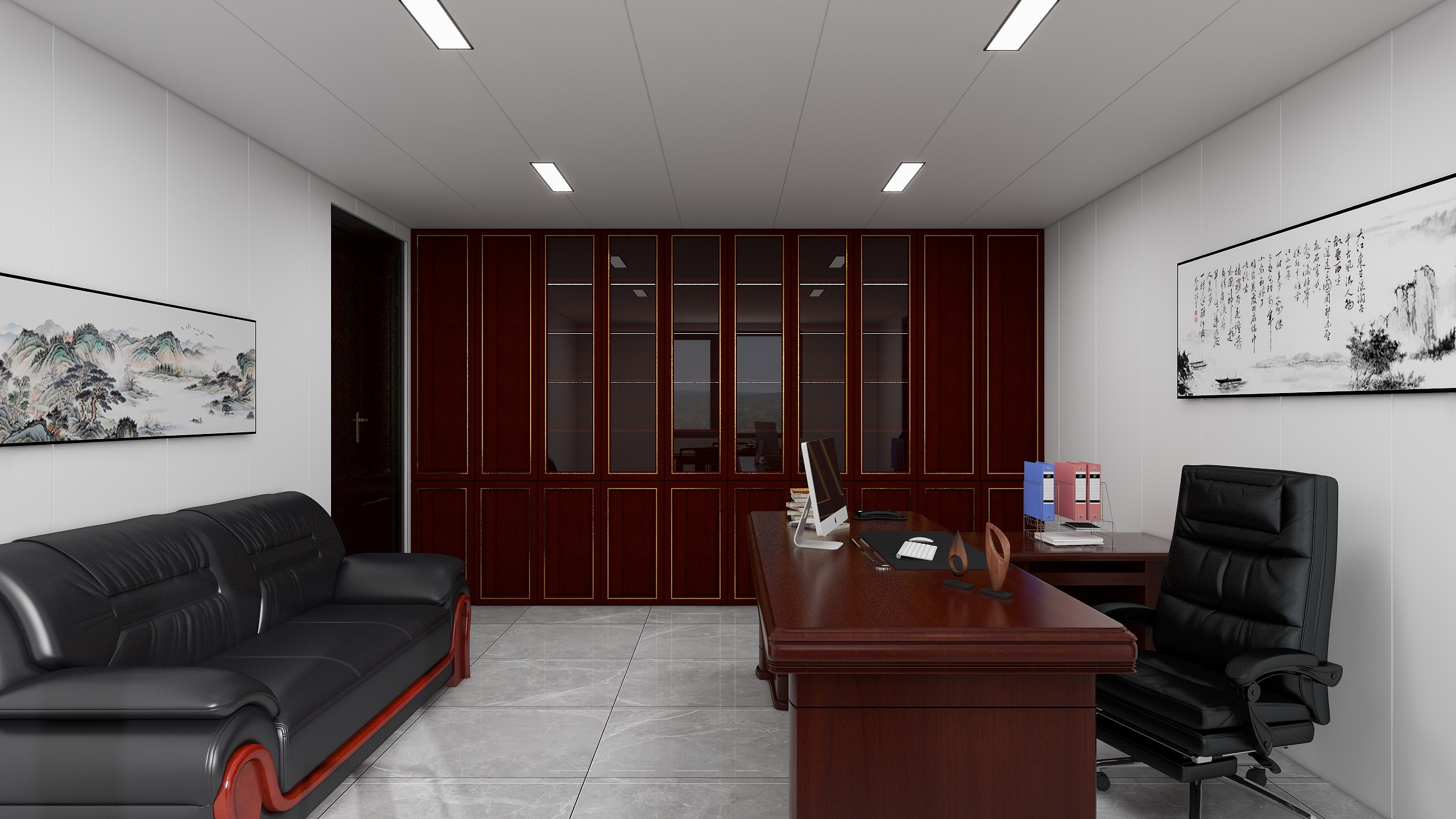 设计师玉京子-办公室装修效果图