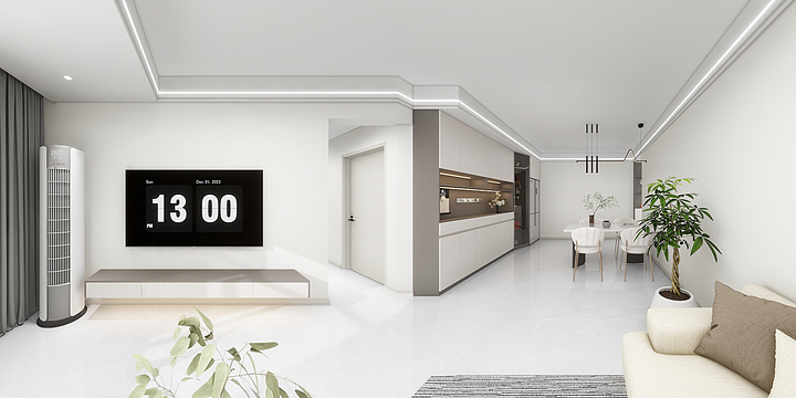 ゛明天的明天-东方明珠高层503-装修设计方案