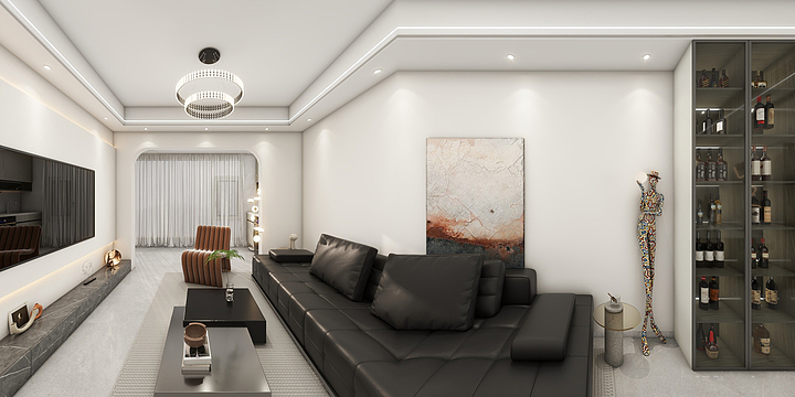 一熹设计-现代-装修设计方案