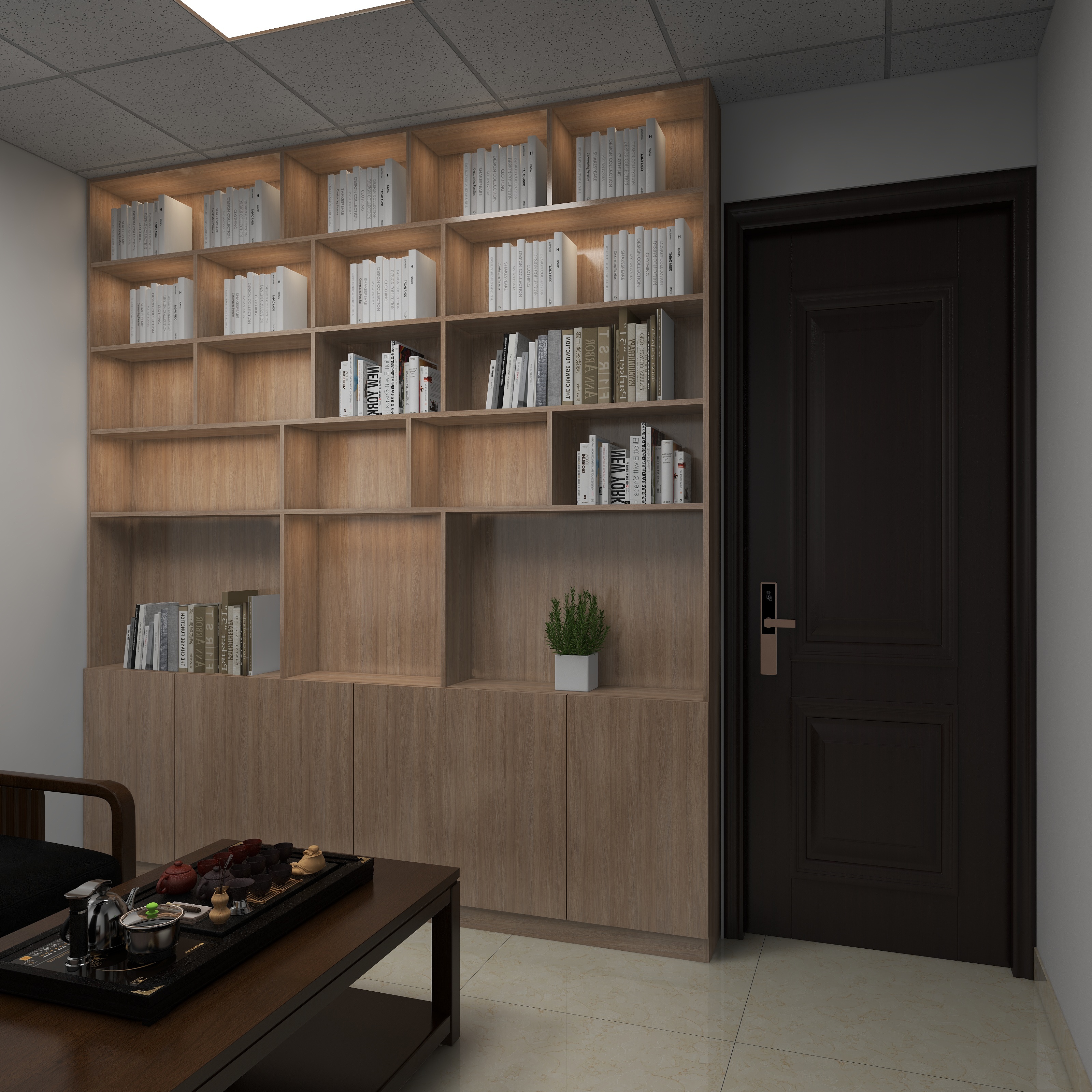 龙潭飞瀑-罗租办公室-副本-装修设计方案