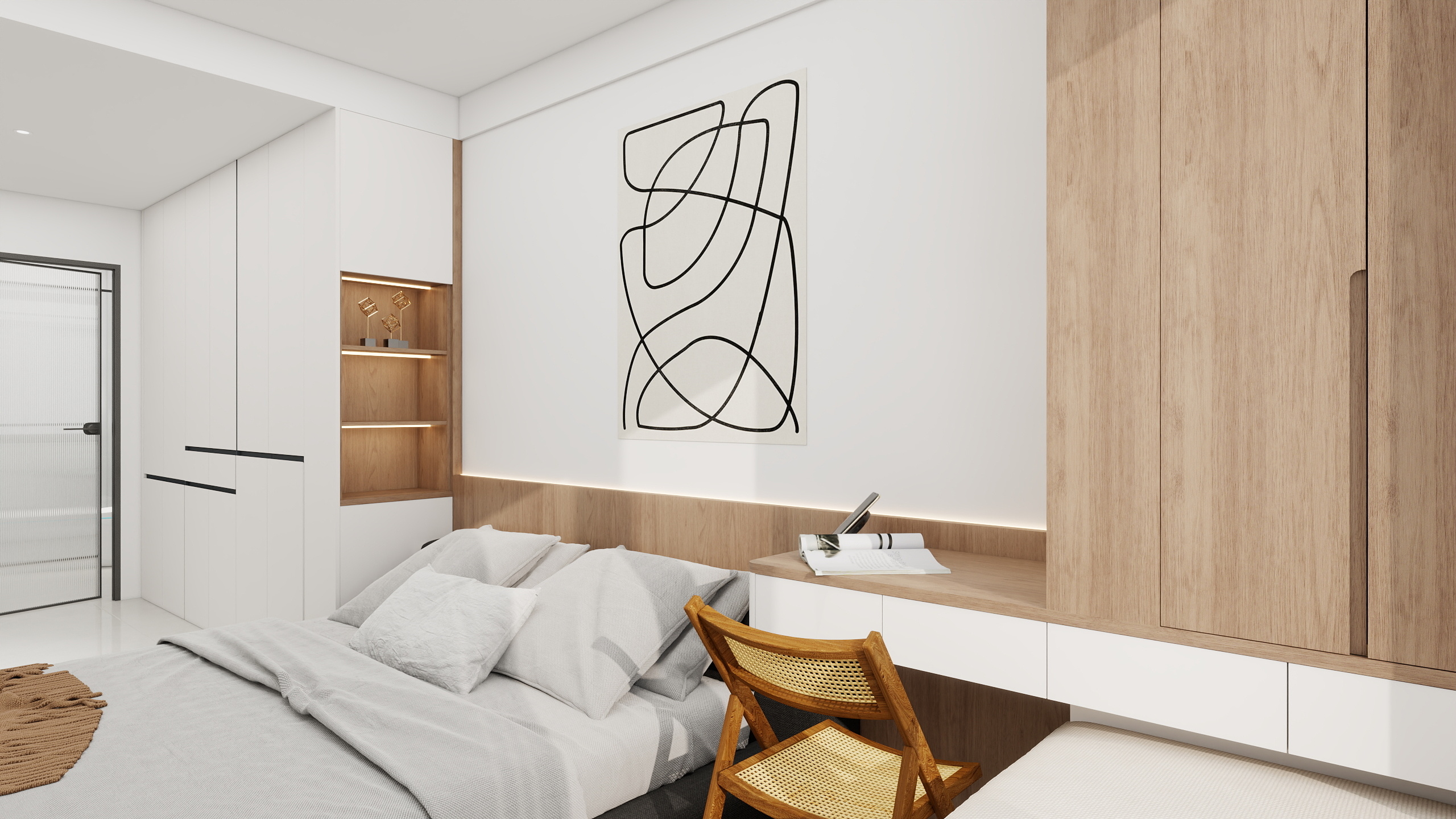 LXDZ-美盛教育港湾2期18-2603-装修设计方案