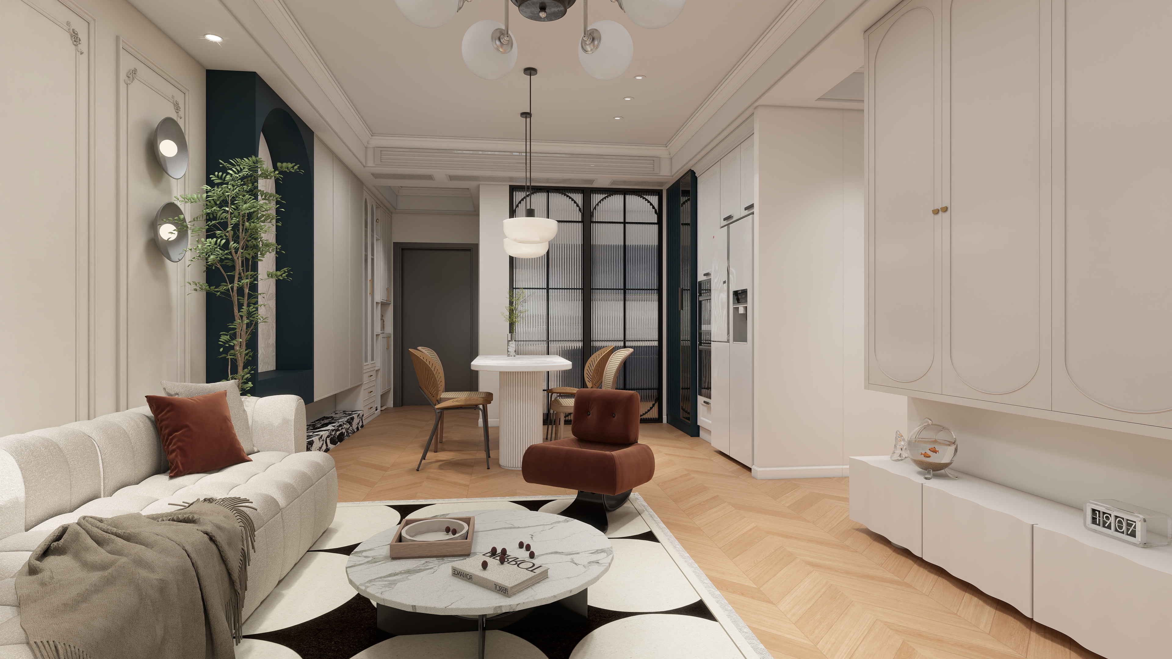 罗浮威尔jvDQ-绣川府19-1-503-装修设计方案