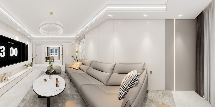 王治安-何总-书香名邸A-装修设计方案