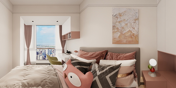 浮生偌梦-未来城89黑白灰-装修设计方案