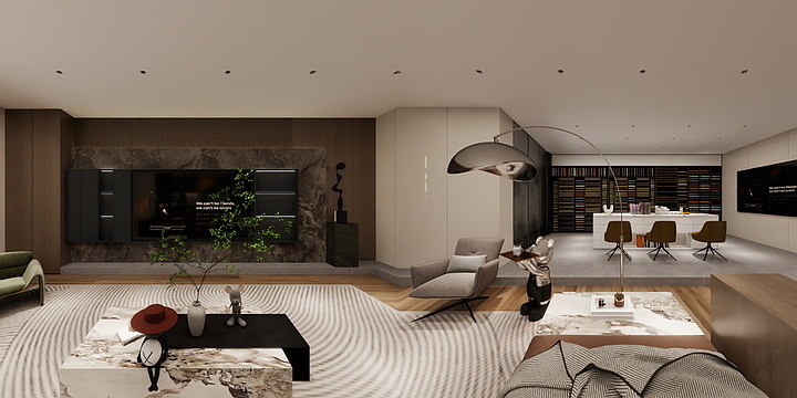 全案设计-陈强-厂子.fdwg-装修设计方案