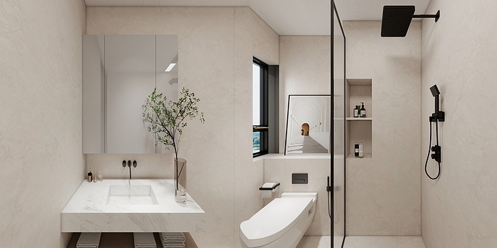 设计师Sev7n-蓝湾庄园-装修设计方案