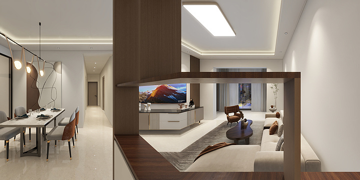 广西贵港韦丽燕-碧桂园交投·中央上城21栋2902-装修设计方案