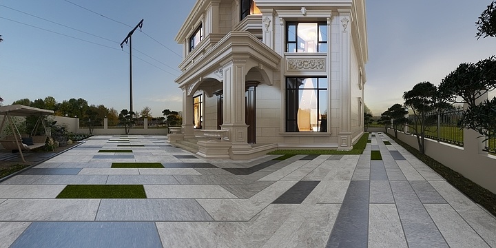 郑州龙士达装饰设计有限公司-庭院设计-副本-装修设计方案