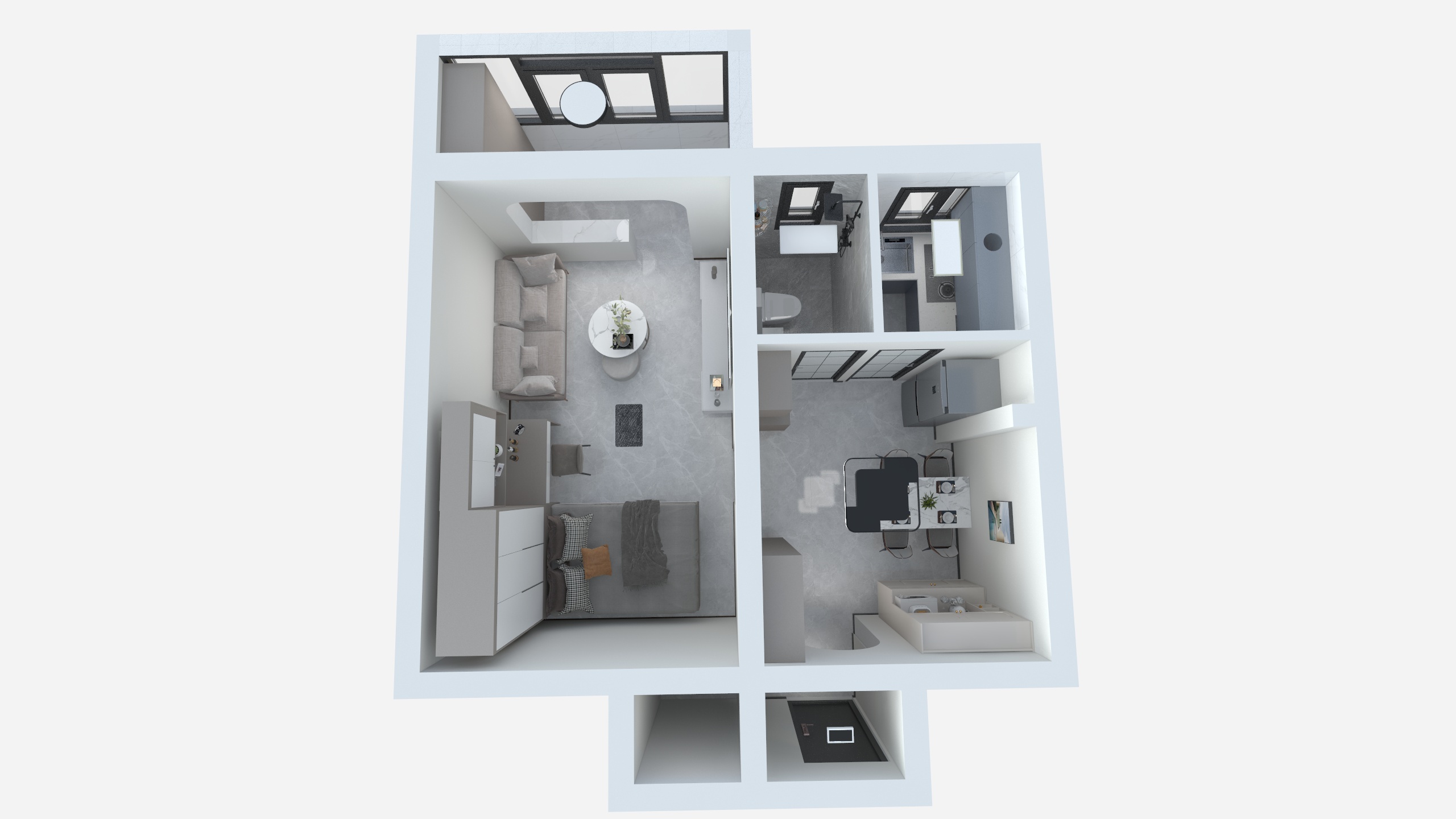 江苏宏达装饰13070146-镇岗南里3号院4号楼-装修设计方案