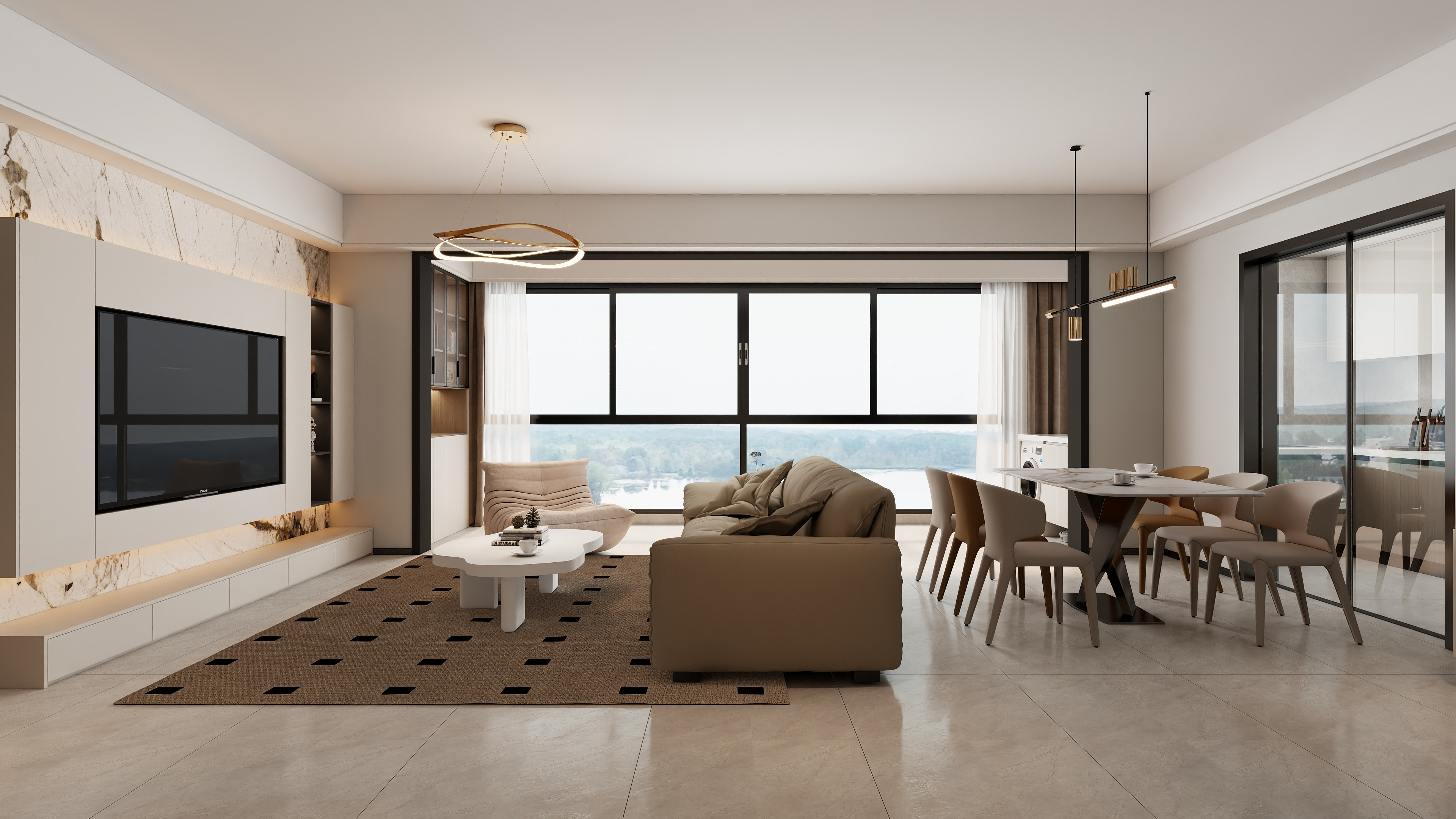 沐光|知行视觉设计工作室-阿东-潮州-现代轻奢-装修设计方案