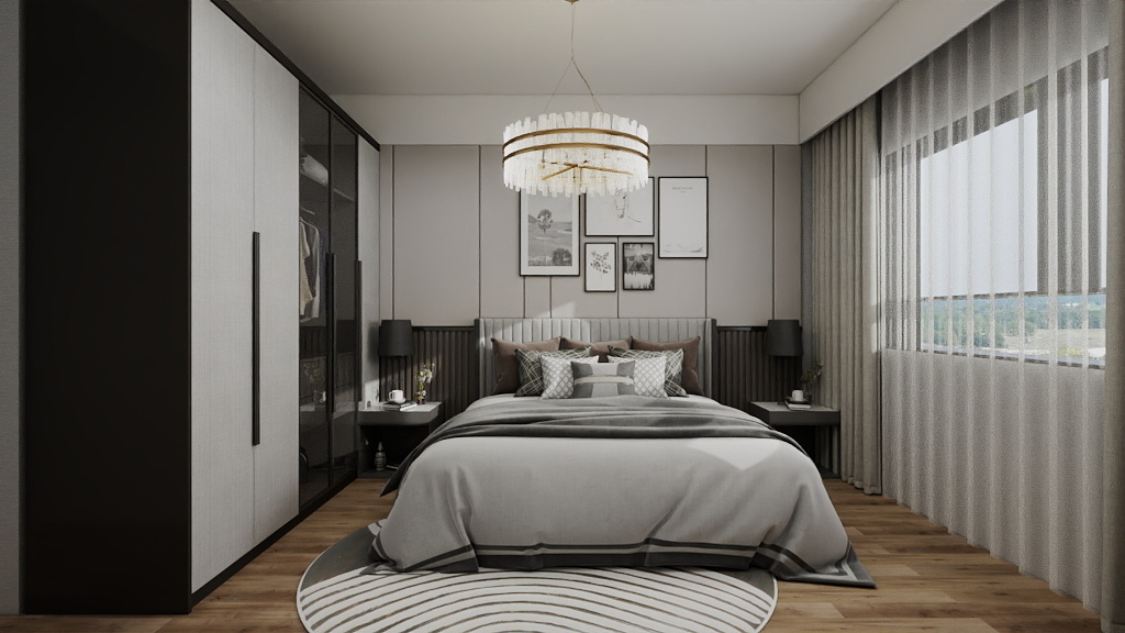 言生默-中德英伦联邦-80~100m2-装修设计方案