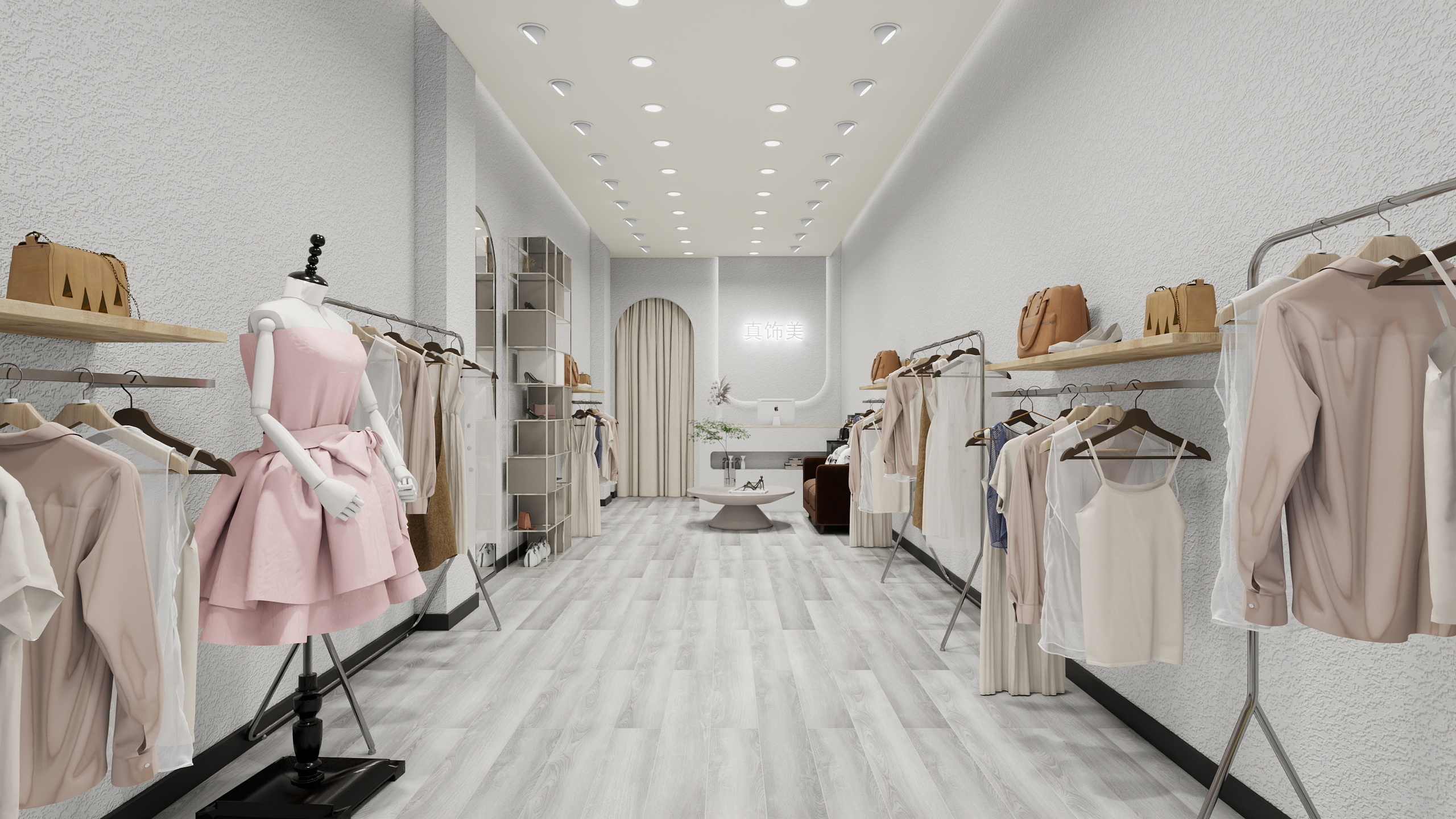 芳华设计-服装店商铺-装修设计方案