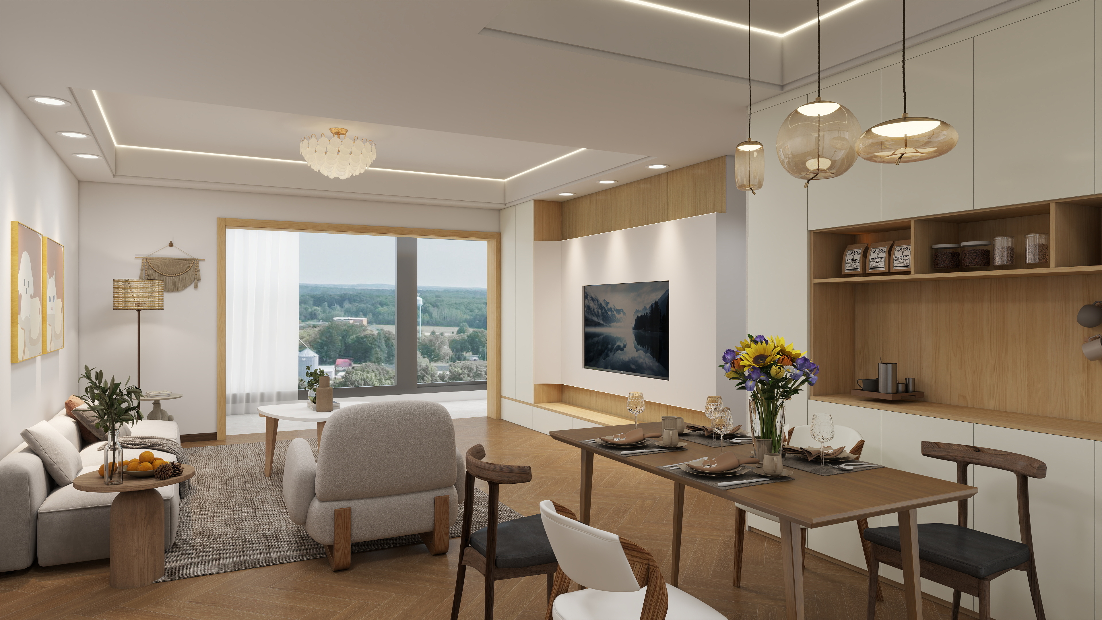 1859*hhCq-138㎡4室装修效果图