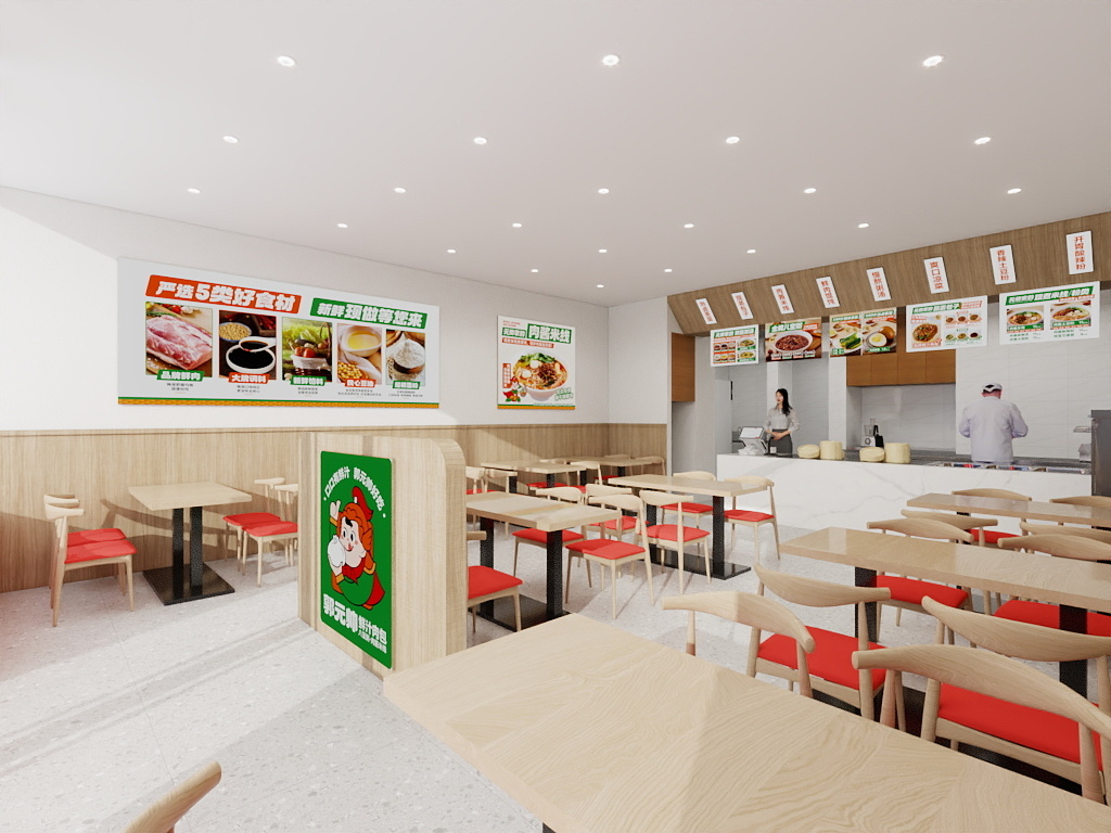 设计师刘飞-郭元帅朔州店-装修设计方案