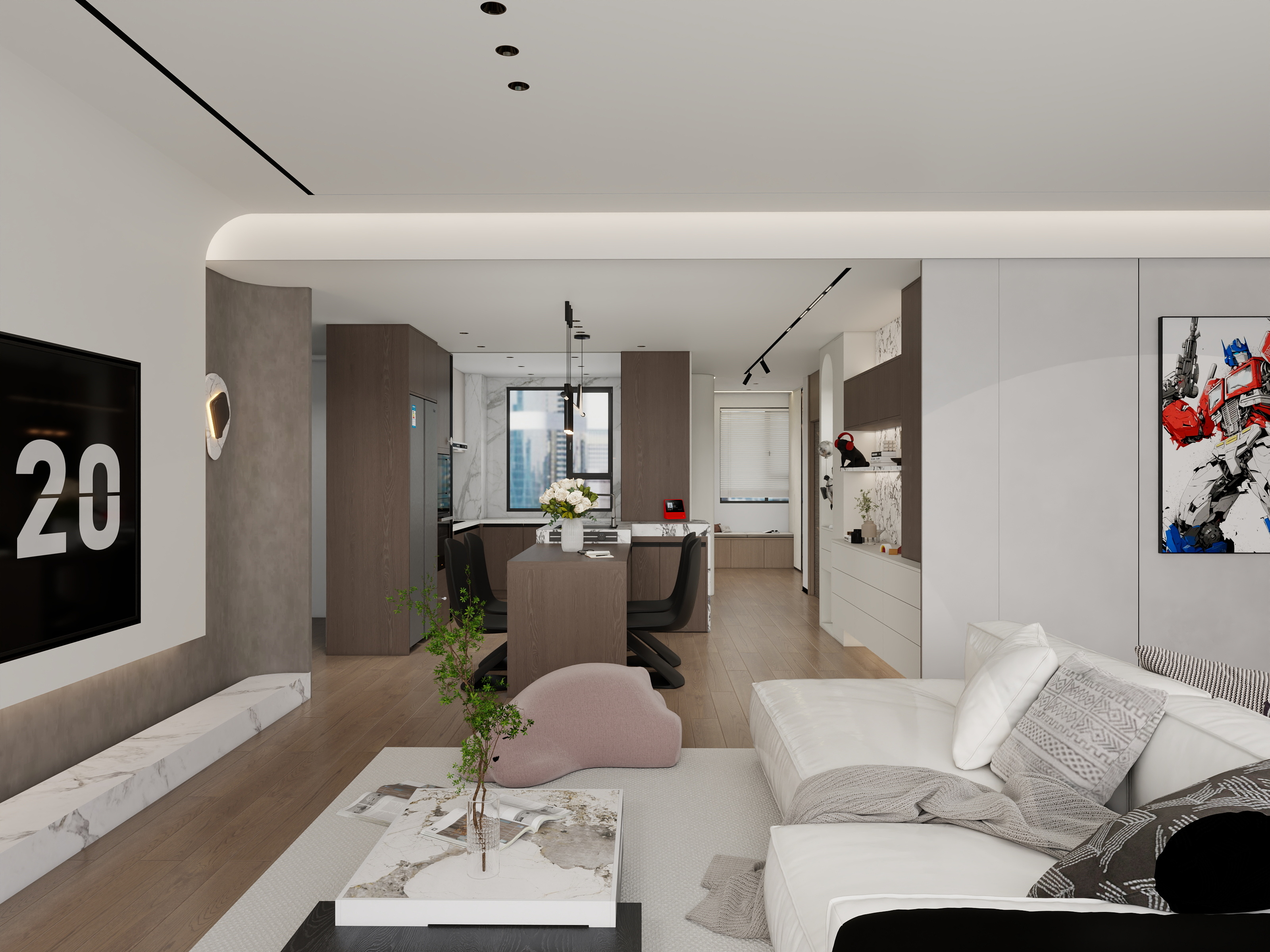 空间设计-张亚军-时光印牛女士-装修设计方案