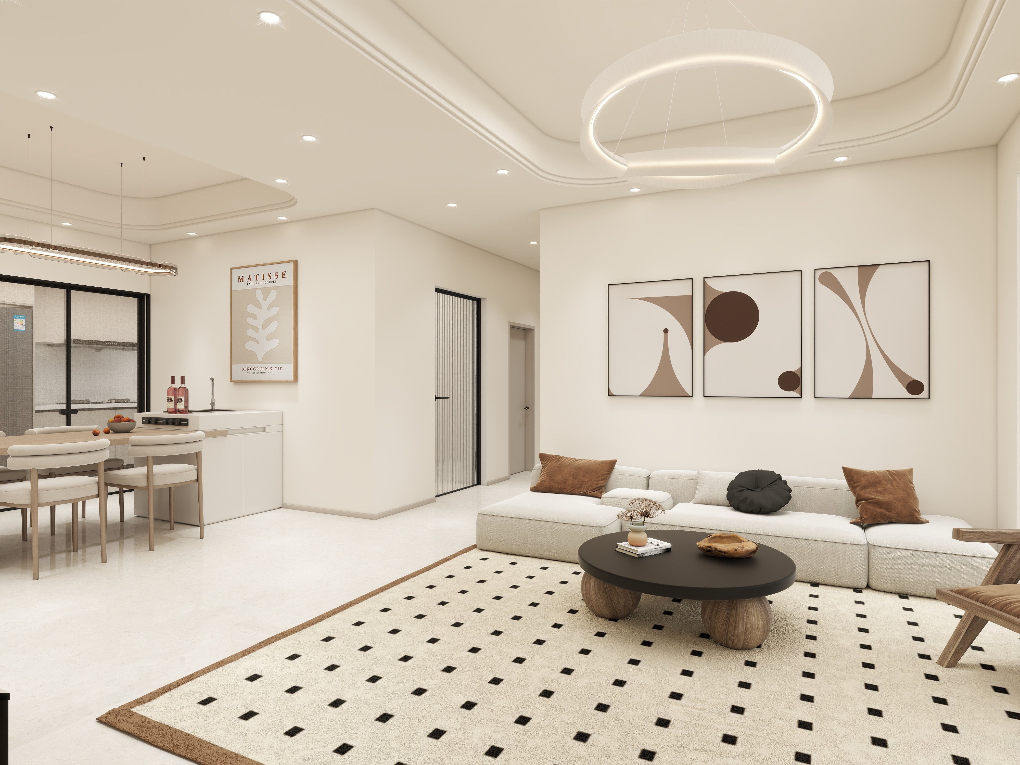 吴武-水岸华府三期90㎡-装修设计方案