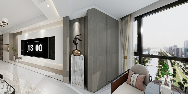 爱豚-汉水华府5-2603-装修设计方案