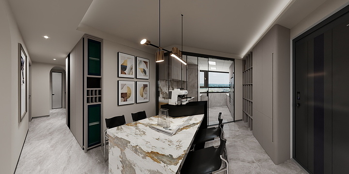 朱卫方设计工作室-王姐01-装修设计方案