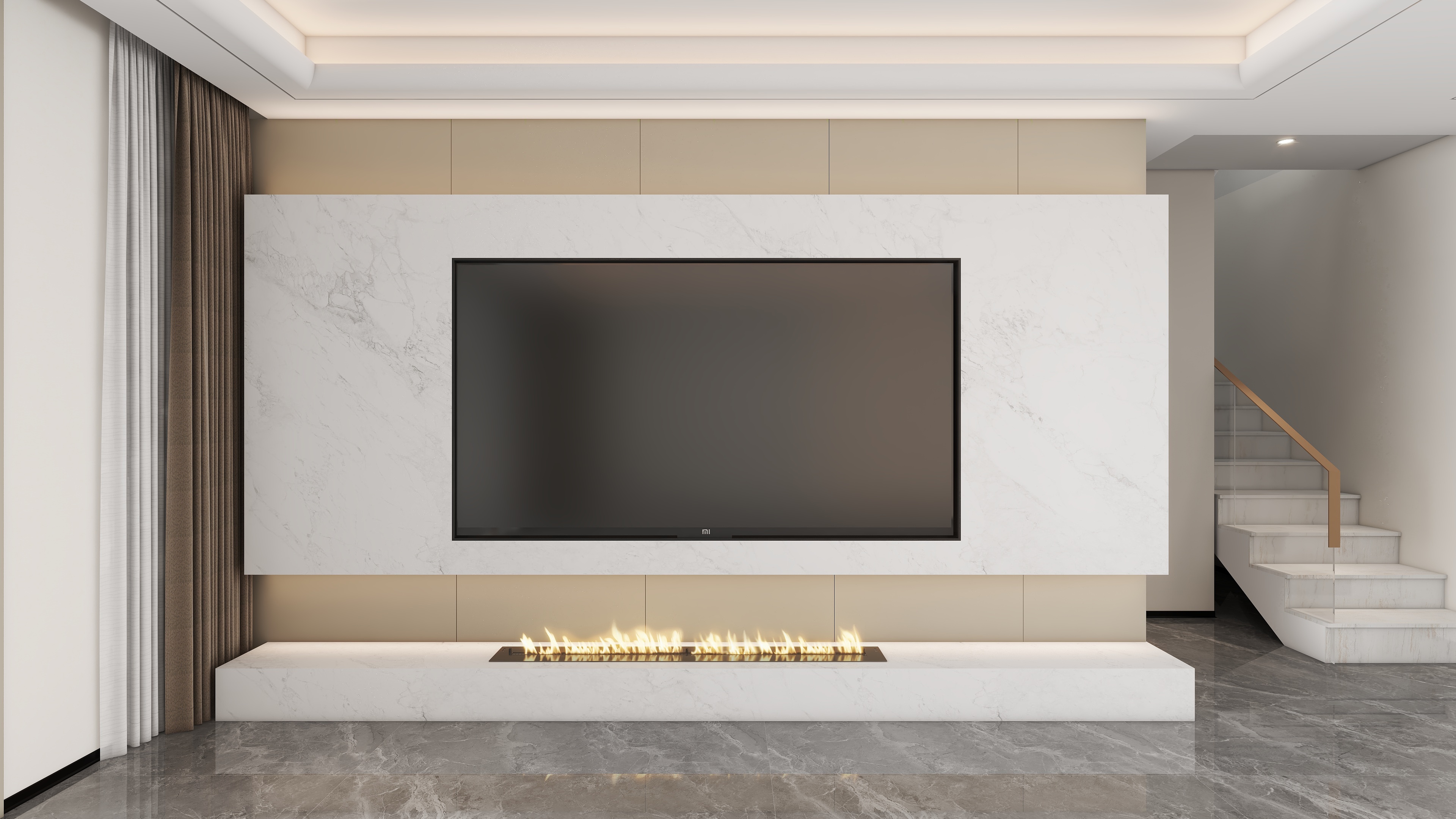 刘涛ohSU-现代简约109㎡-装修设计方案