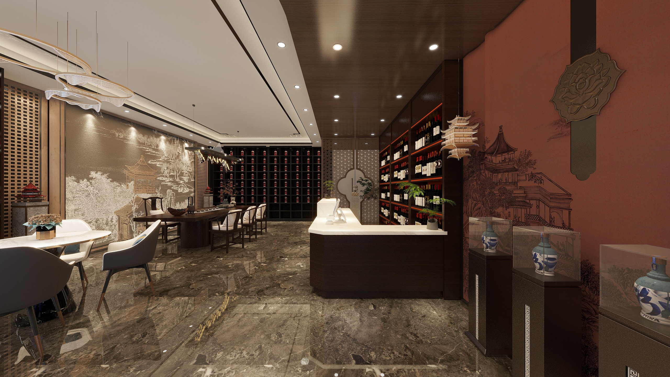 时诺装饰001-维多利亚-品鉴会所-2-装修设计方案