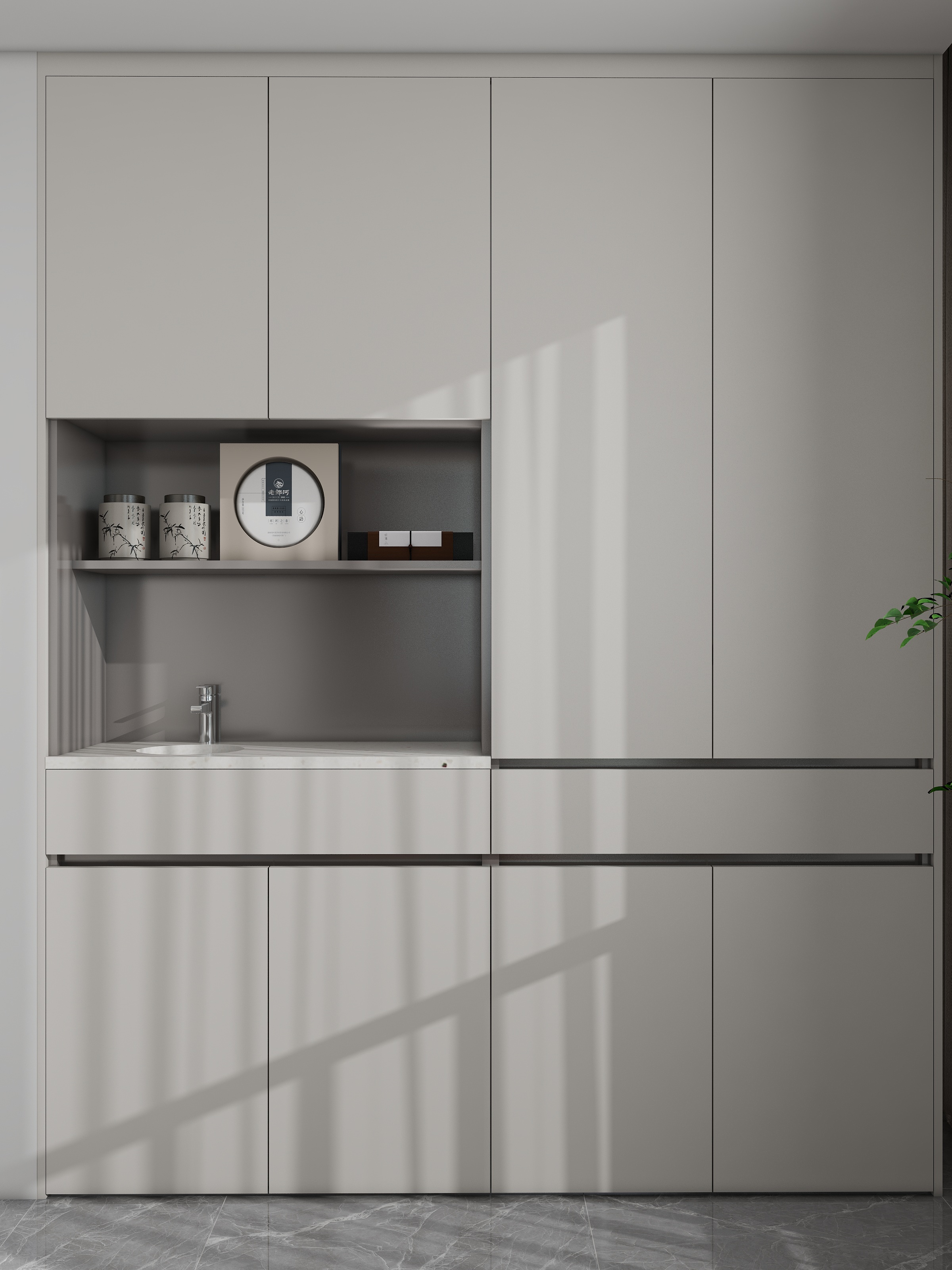 整体柜类全屋设计定制-瀚清华府31-1602-装修设计方案