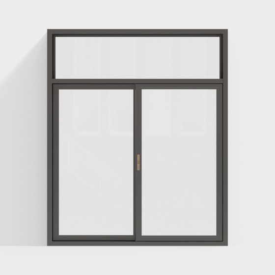 Modern Minimalist Sliding Window 3D Model
