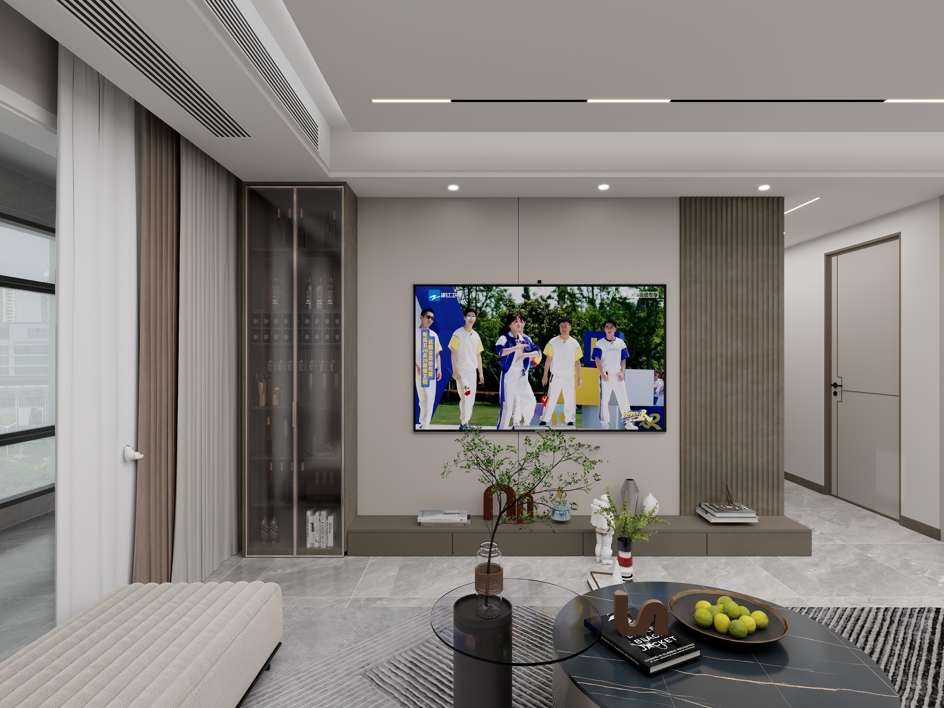 南阳装饰-金科140㎡装修效果图