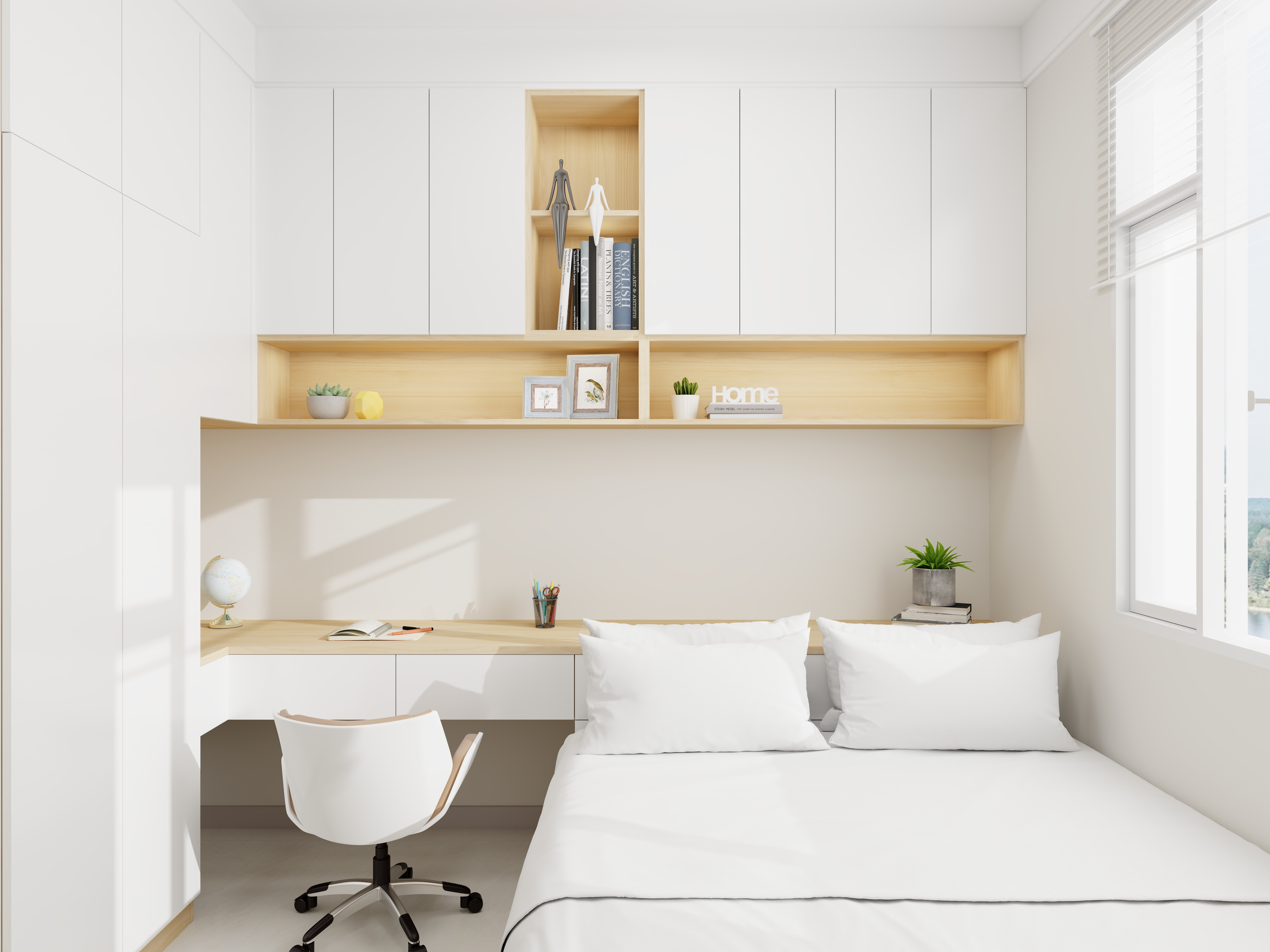 艺雅丽-92平现代简约装修效果图