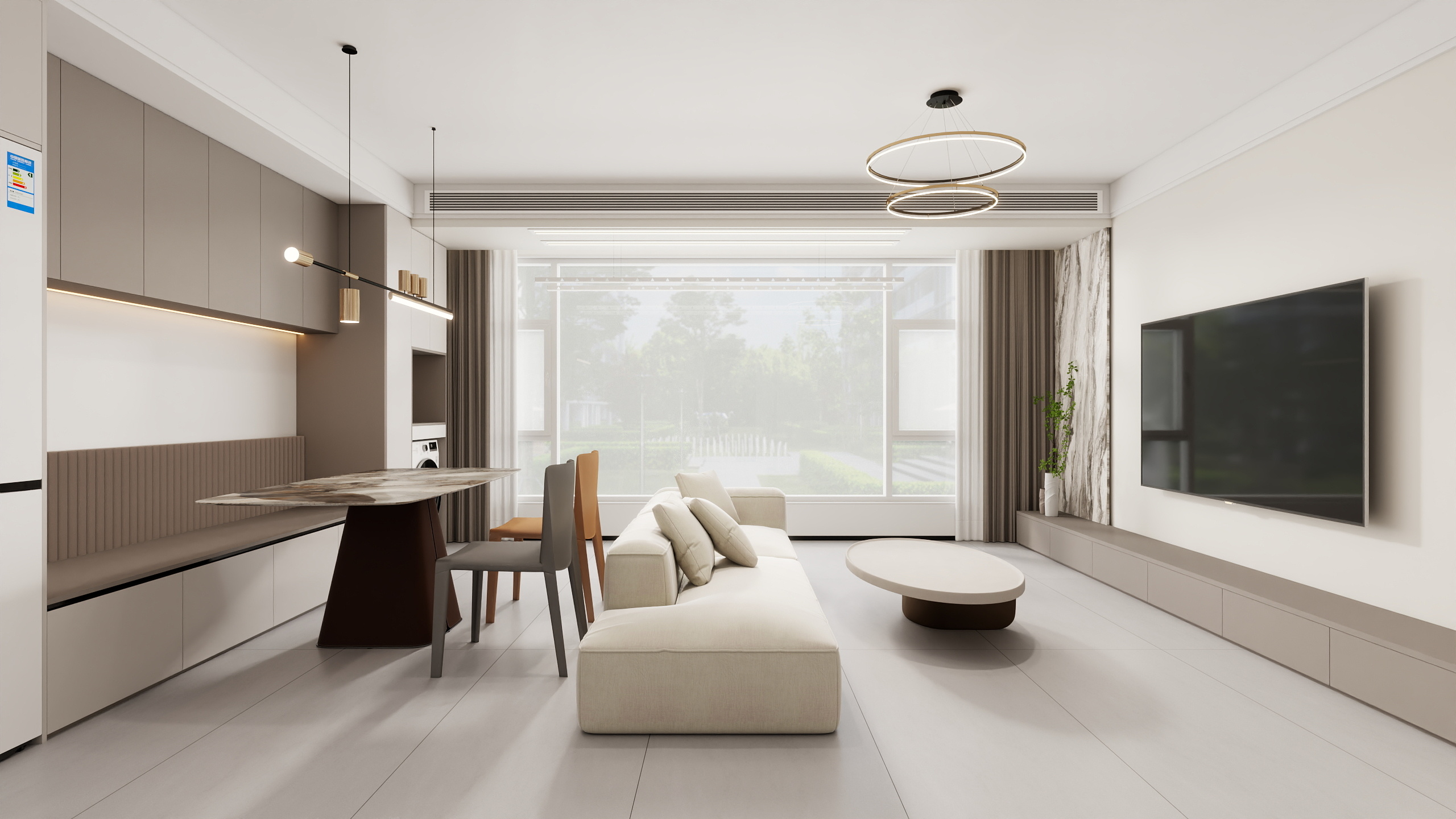 郭涛-临汾四季花城105㎡-装修设计方案