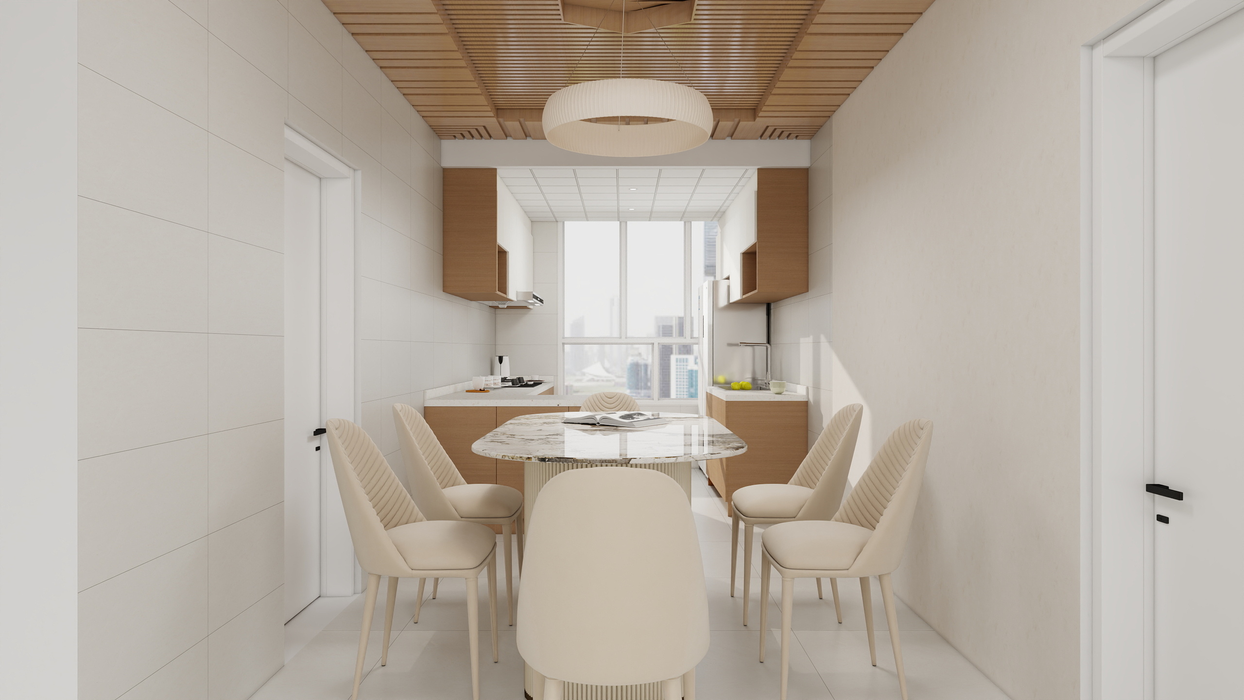 李林-原木115㎡3室装修效果图