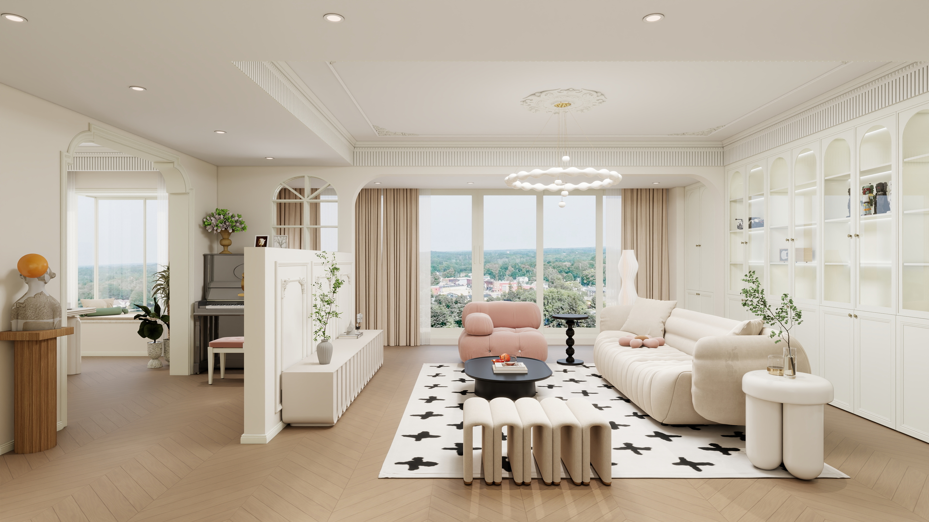 立方体装饰设计-定制专业等级考核户型-副本-装修设计方案