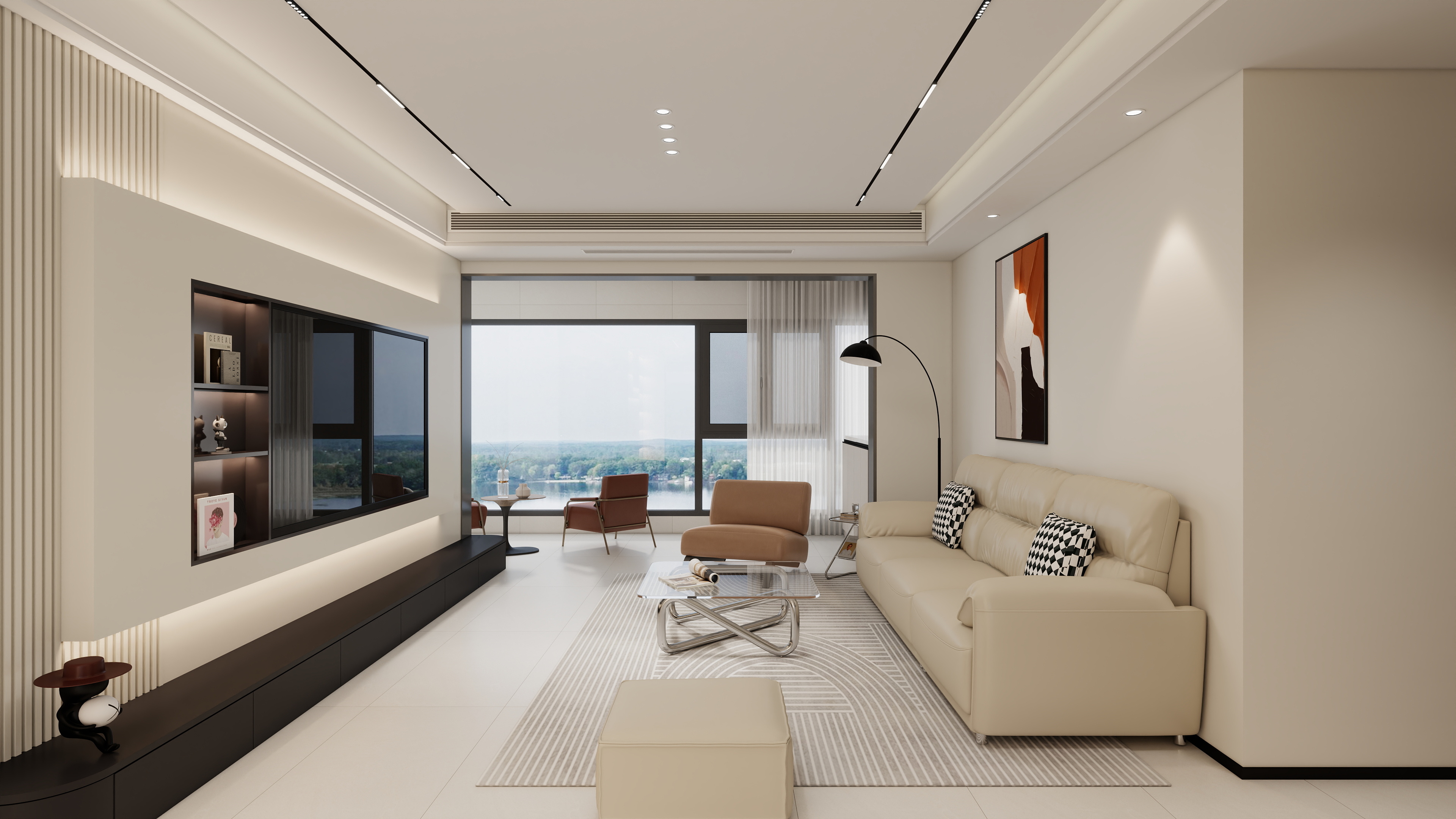 LS设计-刘闪-小区房130㎡3室-装修设计方案