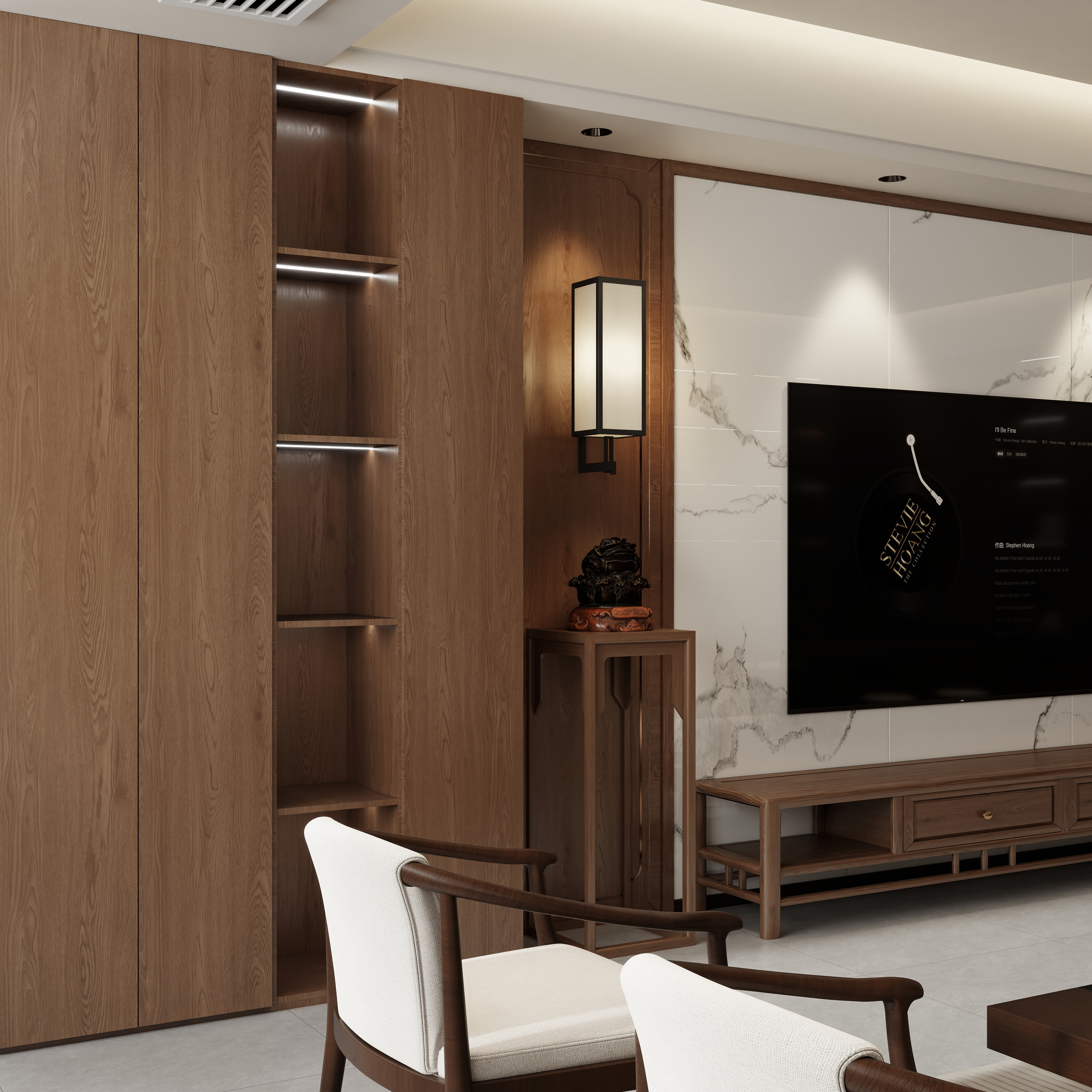 Guity凯-虎门自建房新中式-装修设计方案