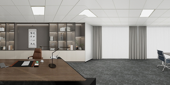 zxcvbnmmb-中合广场办公室-装修设计方案