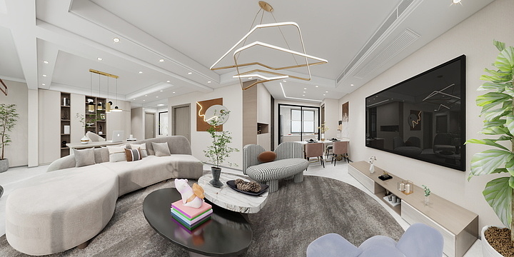 kirilucky-心泊湾11#101户-装修设计方案