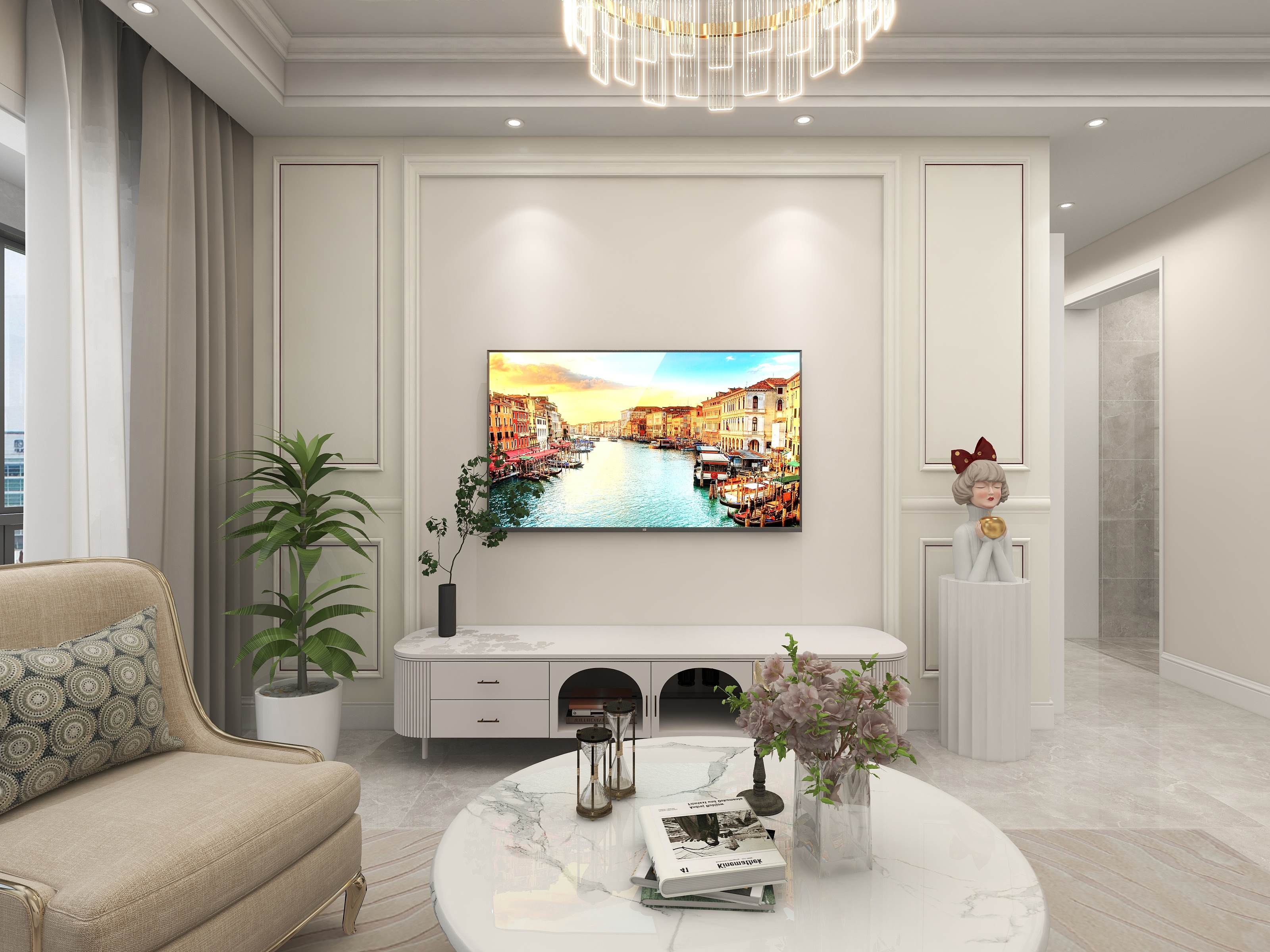 勤劳的小蜜-龙悦城115面积-装修设计方案