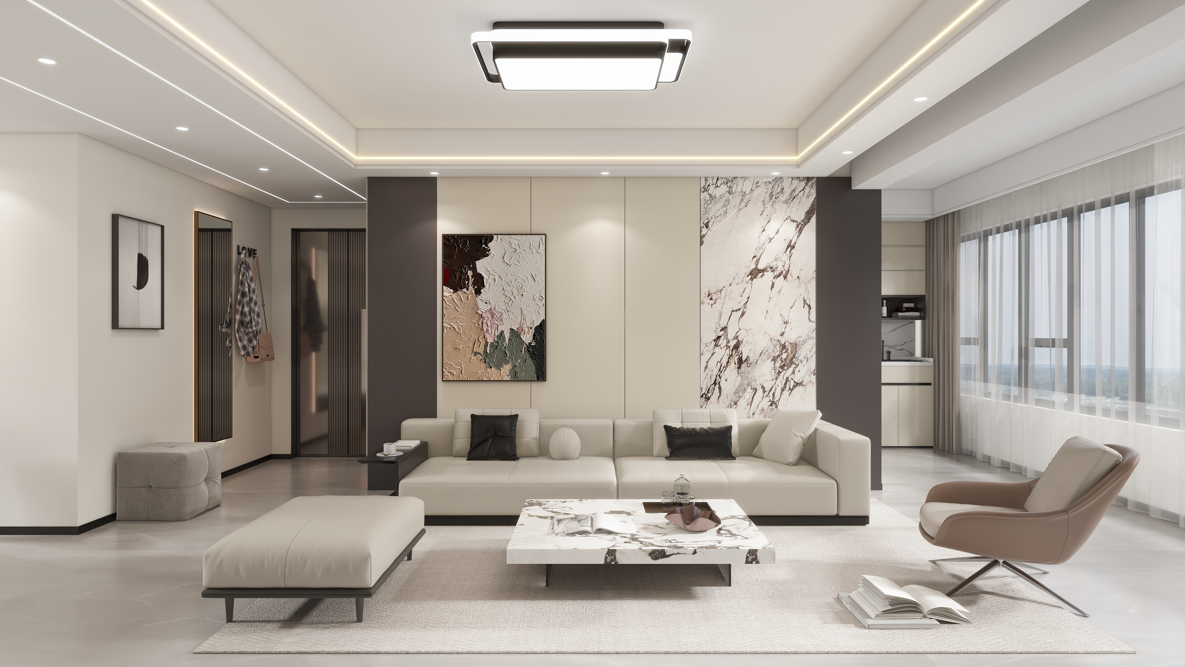 设计师赵响-海天公馆-装修设计方案