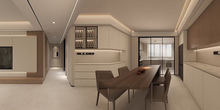 林宜社-现代极简-装修设计方案