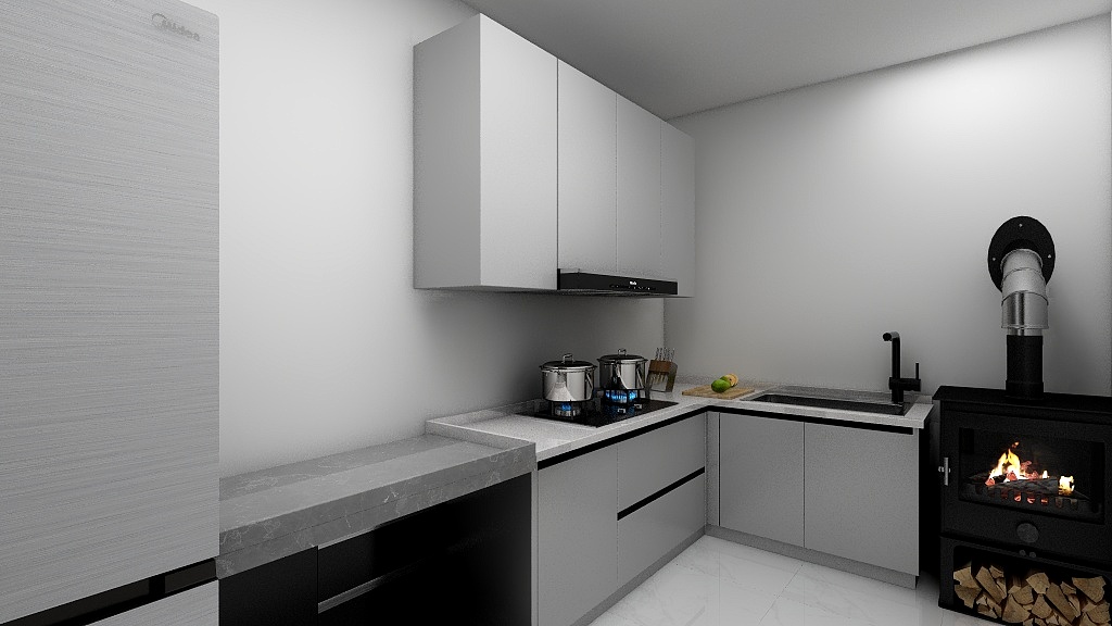 阿菲erGR-4间平房改造-装修设计方案