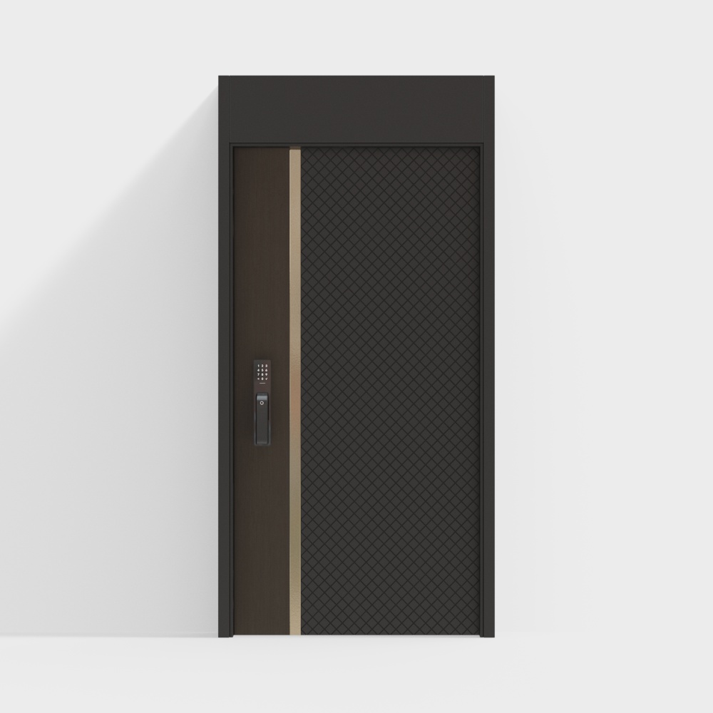 现代入户单开门