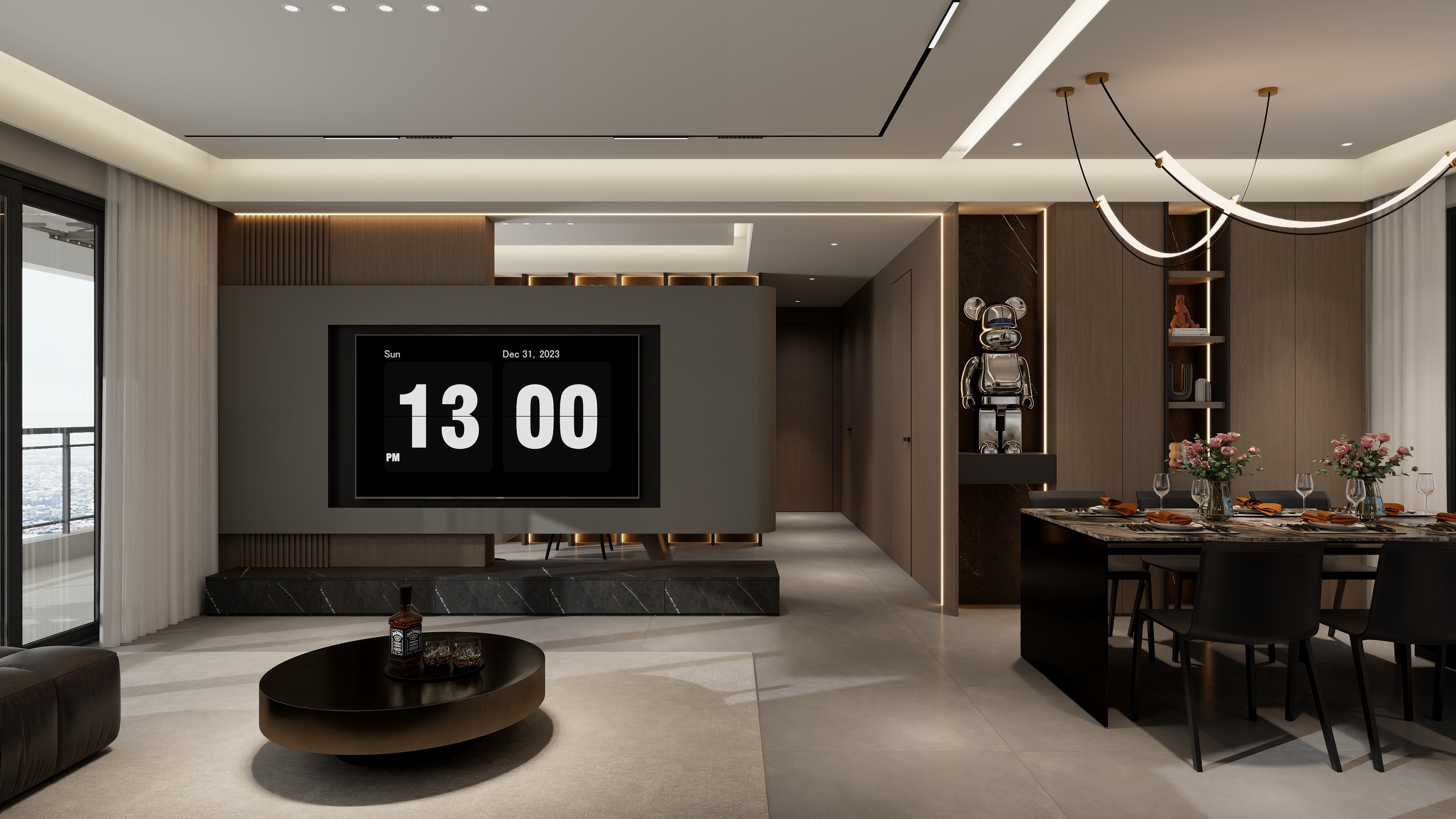 STARS星空设计-玥珑湾意式150㎡3室-装修设计方案