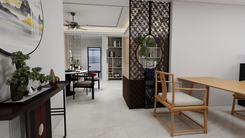 产公子-大板桌方案-装修设计方案