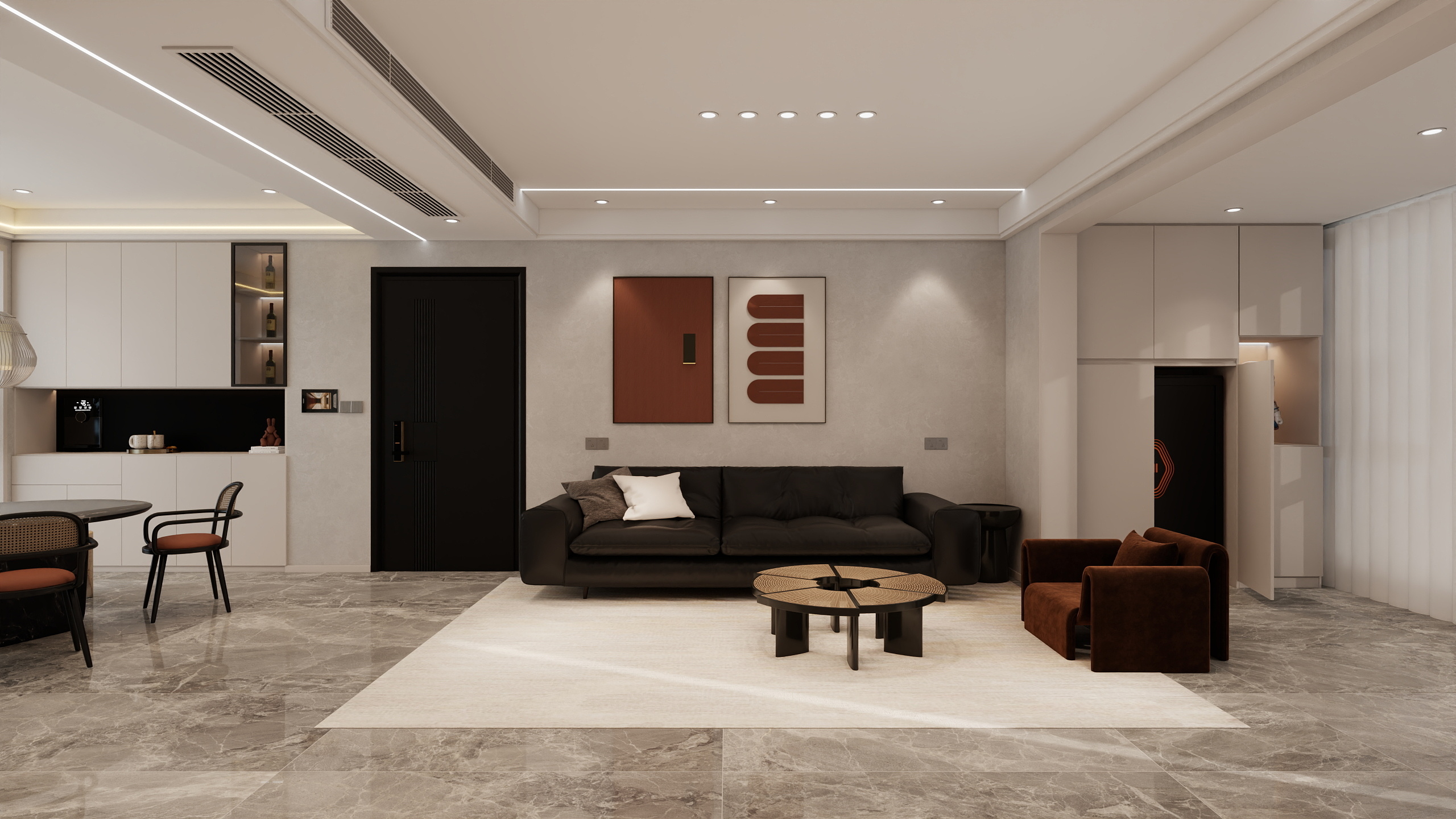 0CHURUI-153㎡4室-装修设计方案