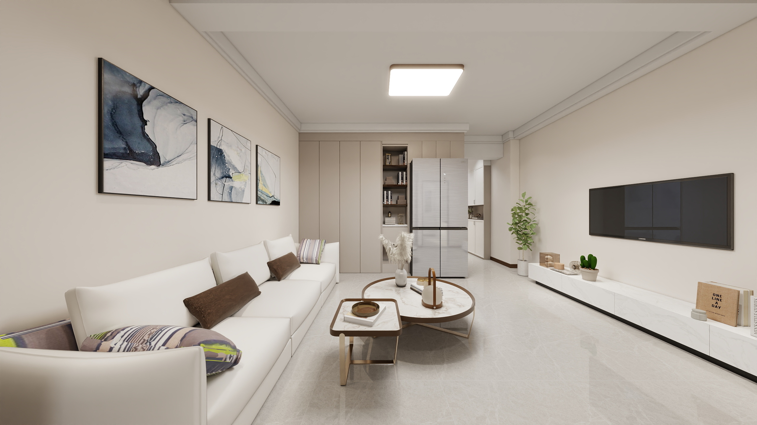 桃言曦-45㎡1室-装修设计方案