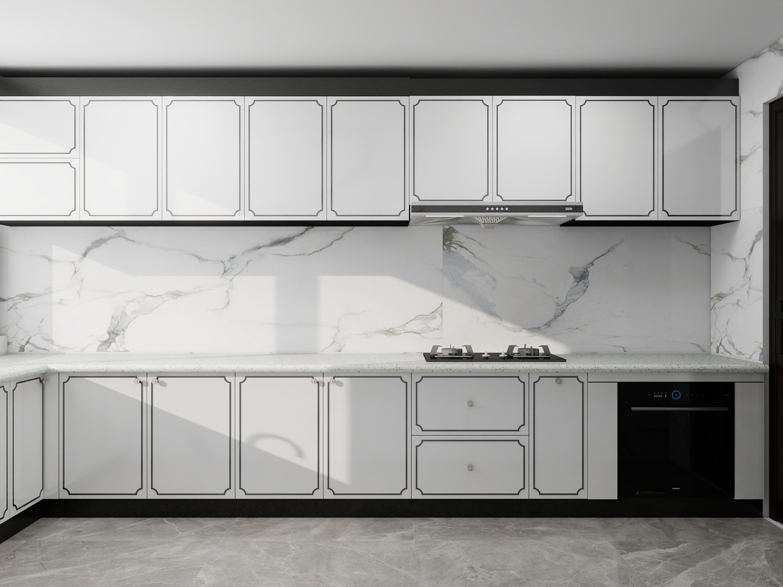 100元设计方案-224m²新中式风格设计装修效果图