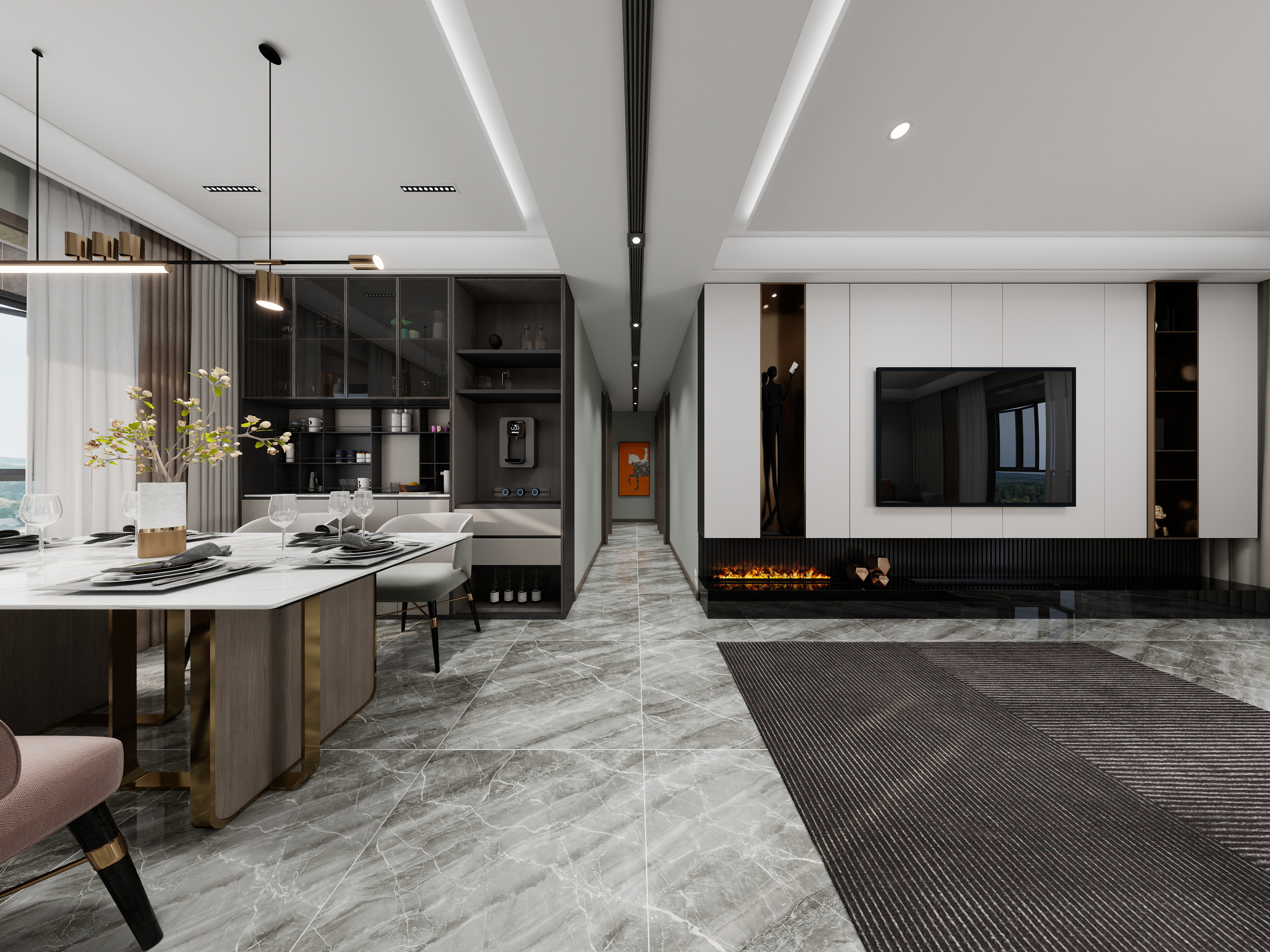 勤劳的小蜜-118㎡2室-装修设计方案