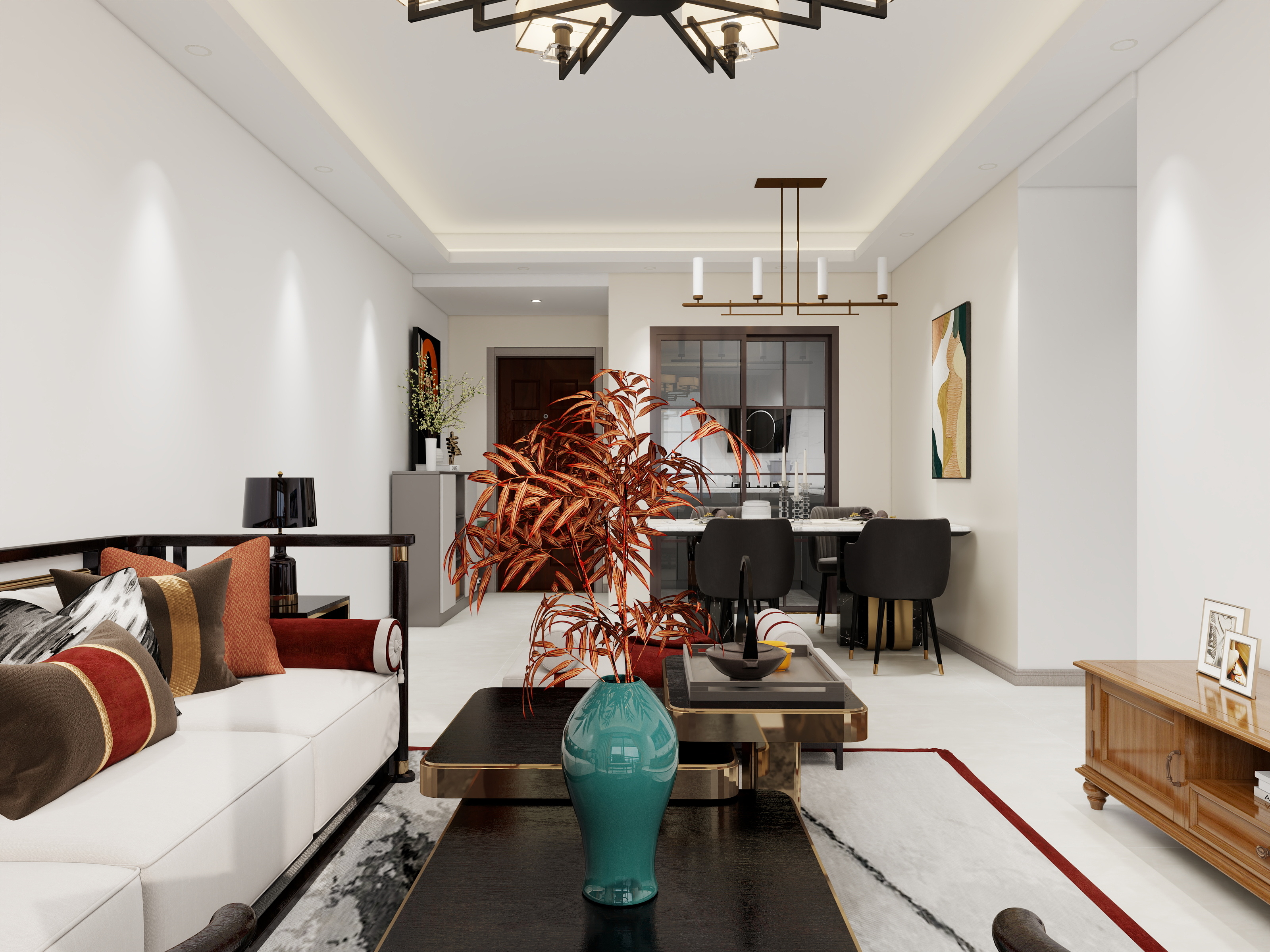 勤劳的小蜜-宇信荣域花园102㎡3室-装修设计方案